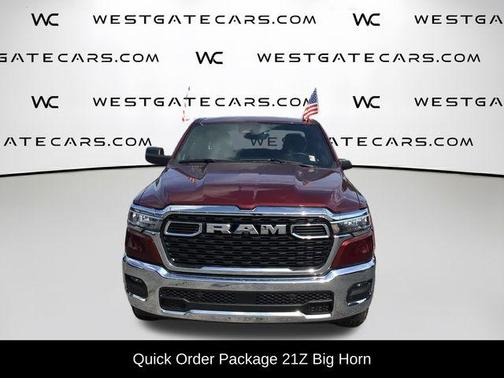 Delmonico Red Pearlcoat 2025 RAM 1500 Big Horn/Lone Star