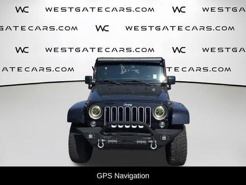 Black Clearcoat 2016 Jeep Wrangler Unlimited Sahara