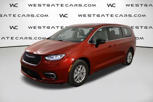 Red 2025 Chrysler Pacifica Select
