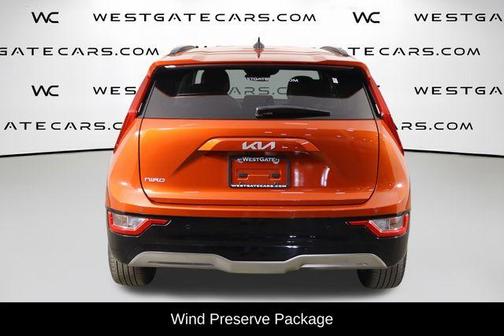 Fire Orange 2023 Kia Niro EV Wind