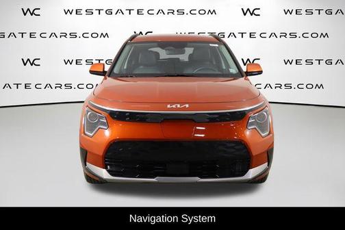 Fire Orange 2023 Kia Niro EV Wind