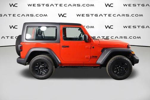 Firecracker Red Clearcoat 2025 Jeep Wrangler Sport