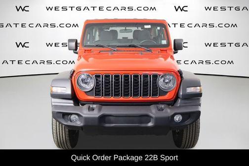 Firecracker Red Clearcoat 2025 Jeep Wrangler Sport