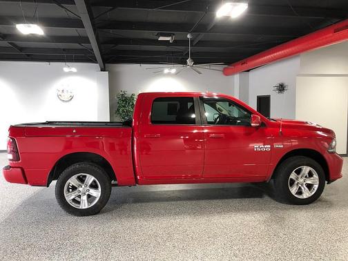 RED 2017 RAM 1500 Sport
