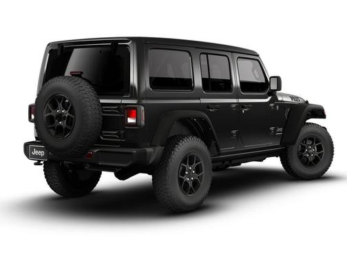 Black Clearcoat 2026 Jeep Wrangler Willys