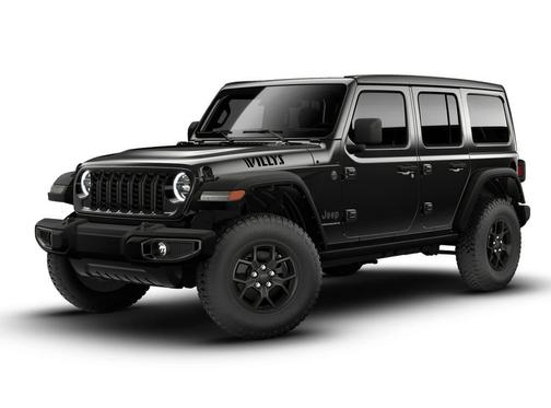Black Clearcoat 2026 Jeep Wrangler Willys