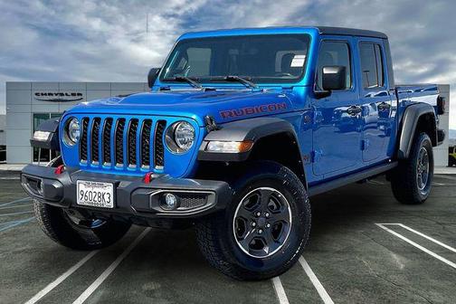 Hydro Blue Pearlcoat 2021 Jeep Gladiator Rubicon
