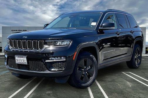 Diamond Black Crystal Pearlcoat 2022 Jeep Grand Cherokee 4xe Base