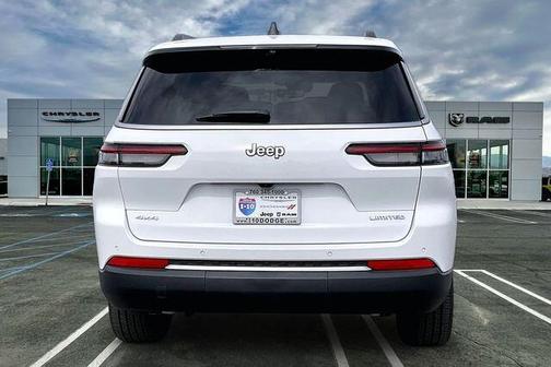 Bright White Clearcoat 2026 Jeep Grand Cherokee L Limited