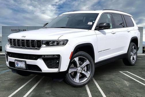 Bright White Clearcoat 2026 Jeep Grand Cherokee L Limited