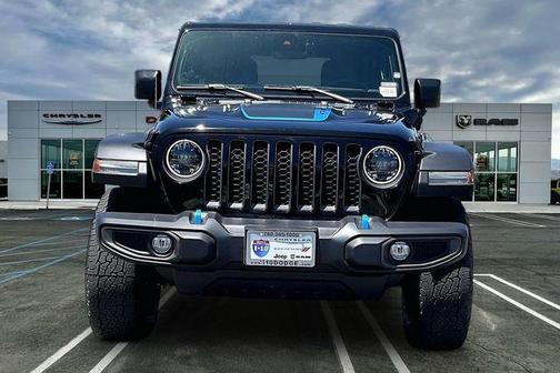 Black Clearcoat 2023 Jeep Wrangler 4xe Rubicon