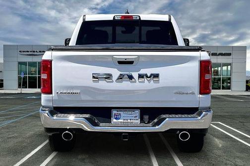 Bright White Clearcoat 2025 RAM 1500 Laramie
