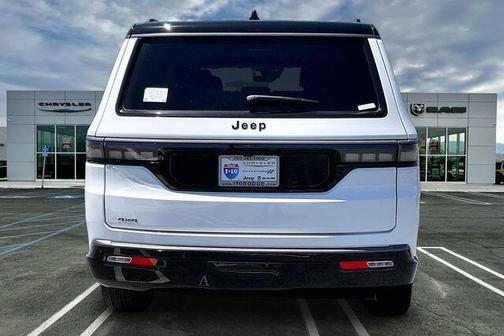 Bright White Clearcoat 2026 Jeep Grand Wagoneer L Summit Obsidian 4x4
