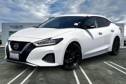 Pearl White 2021 Nissan Maxima 3.5 SV
