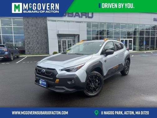 Ice Silver Metallic 2025 Subaru Crosstrek Wilderness