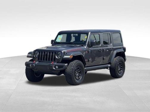 Granite Crystal Metallic Clearcoat 2023 Jeep Wrangler Rubicon