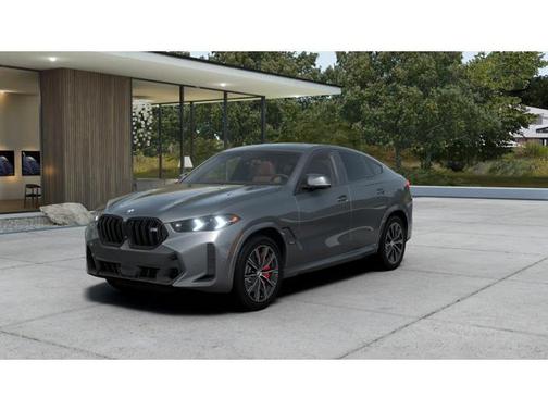 Skyscraper Grey Metallic 2026 BMW X6 M60i SUV