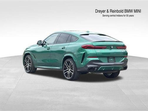 Green Metallic 2024 BMW X6 M60i