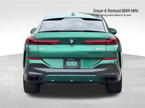 Green Metallic 2024 BMW X6 M60i