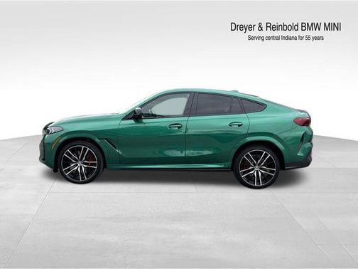 Green Metallic 2024 BMW X6 M60i