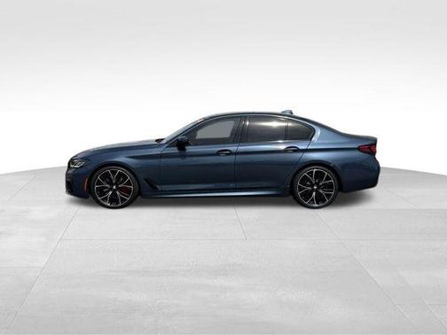 Blue Metallic 2023 BMW M550 i Xdrive