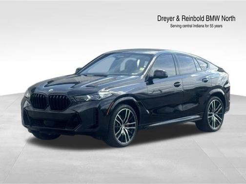 Black Sapphire 2024 BMW X6 xDrive40i