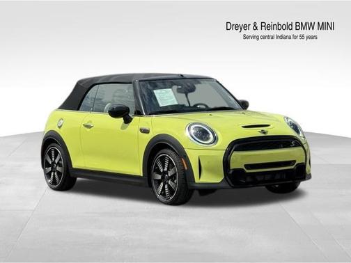 Zesty Yellow 2023 MINI Convertible Cooper S