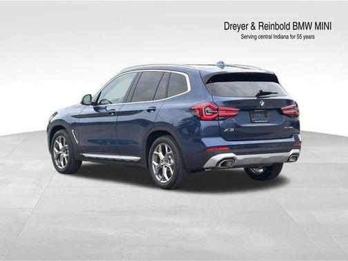 Blue Metallic 2024 BMW X3 xDrive30i
