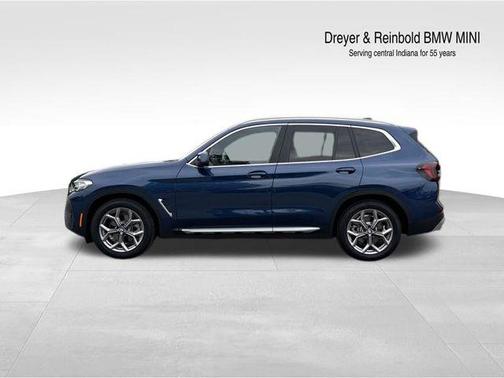 Blue Metallic 2024 BMW X3 xDrive30i
