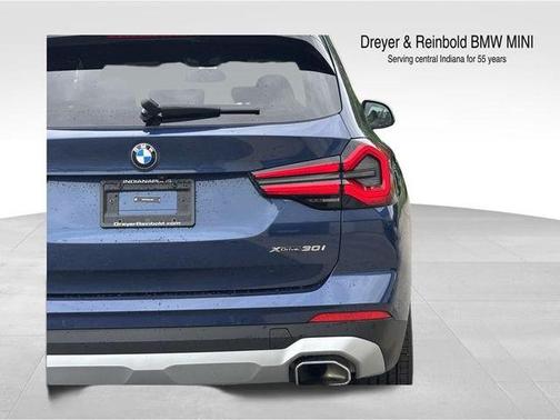 Blue Metallic 2024 BMW X3 xDrive30i