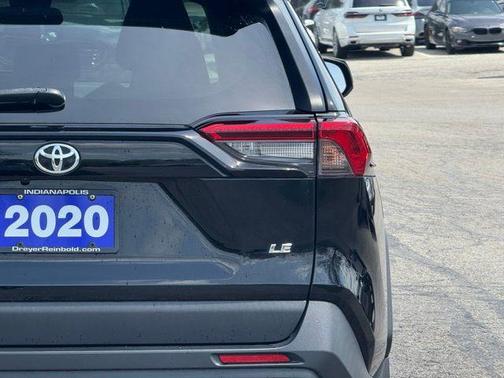 Midnight Black Metallic 2020 Toyota RAV4 LE