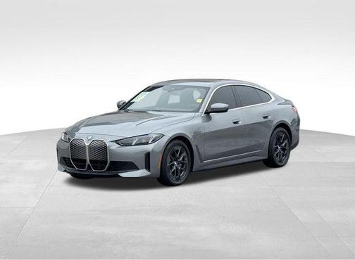 Skyscraper Grey Metallic 2025 BMW i4 Gran Coupe xDrive40