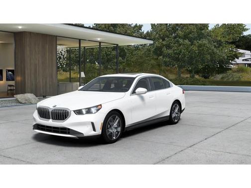 Mineral White Metallic 2026 BMW 530 xDrive Sedan