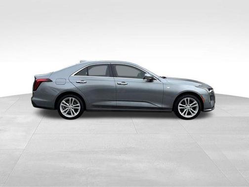Satin Steel Metallic 2021 Cadillac CT4 Luxury