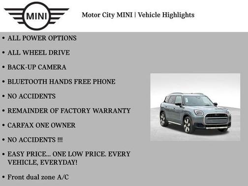 2025 MINI Countryman Cooper S ALL4