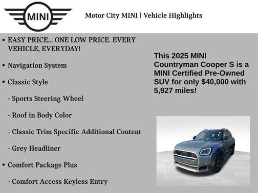 2025 MINI Countryman Cooper S ALL4