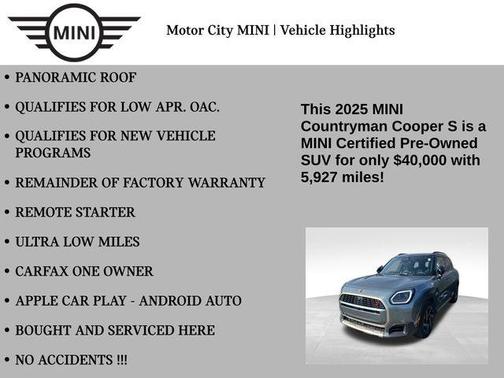 2025 MINI Countryman Cooper S ALL4