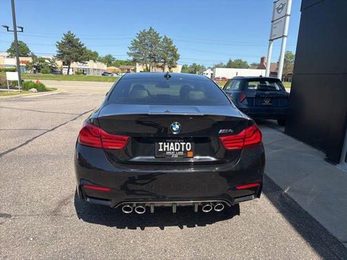 Black Sapphire Metallic 2018 BMW M4 Base