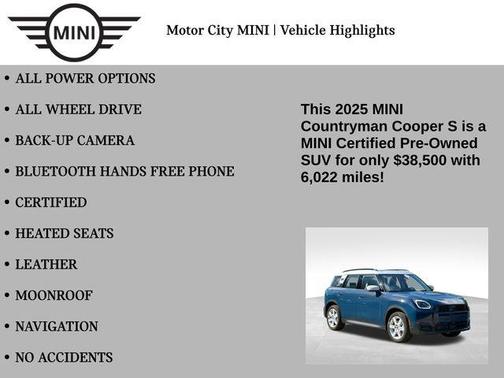 2025 MINI Countryman Cooper S ALL4