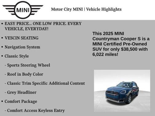 2025 MINI Countryman Cooper S ALL4
