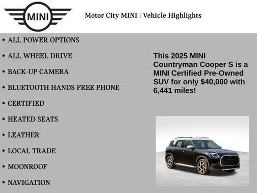 2025 MINI Countryman Cooper S ALL4
