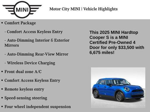2025 MINI Hardtop Cooper S