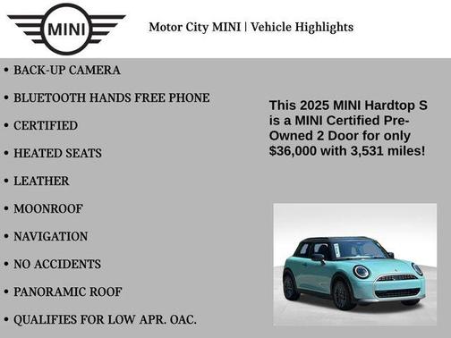 2025 MINI Hardtop Cooper S
