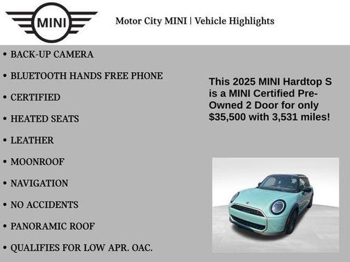 2025 MINI Hardtop Cooper S