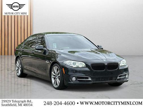 Jet Black 2016 BMW 528 xDrive