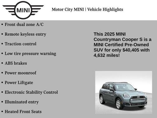 2025 MINI Countryman Cooper S ALL4