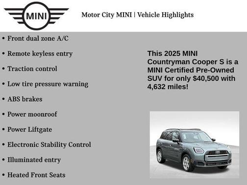 2025 MINI Countryman Cooper S ALL4