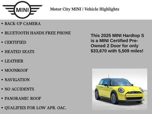 2025 MINI Hardtop Cooper S