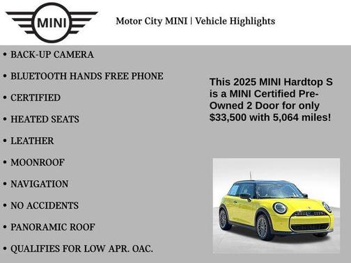 2025 MINI Hardtop Cooper S