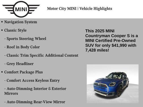 2025 MINI Countryman Cooper S ALL4